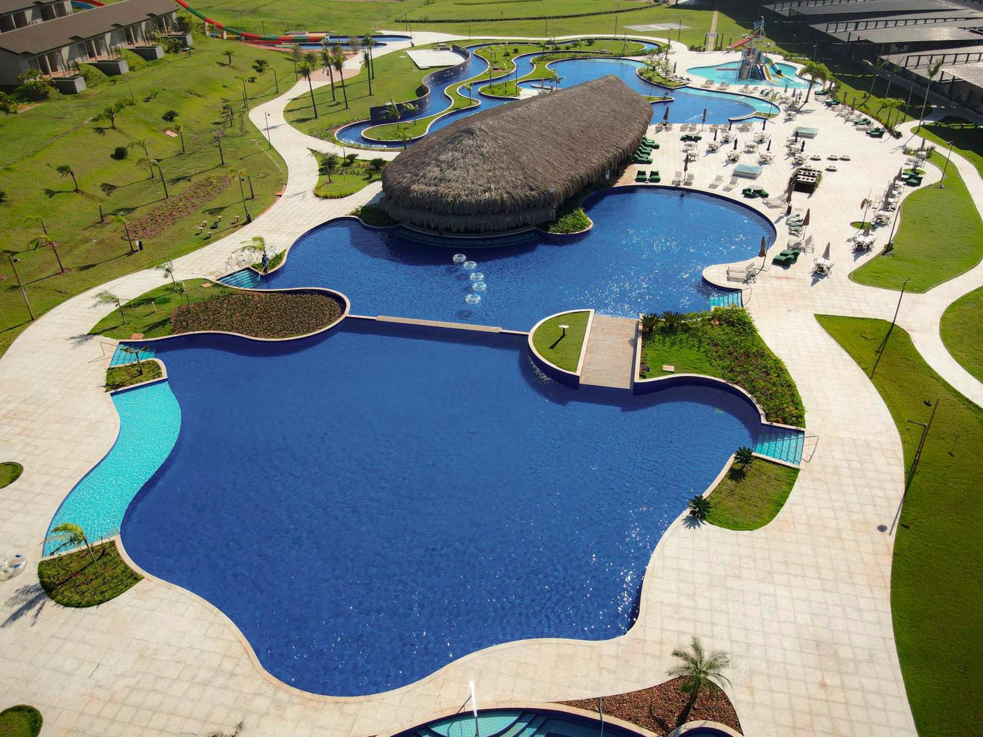 Morro Dos Anjos Aguas Quentes Hotel Resort Oficial Bandeirantes  エクステリア 写真