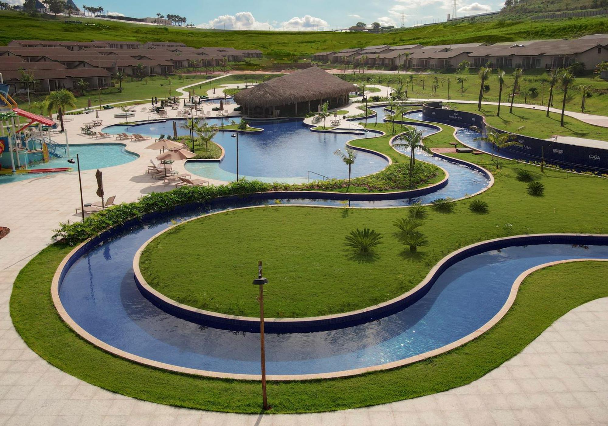 Morro Dos Anjos Aguas Quentes Hotel Resort Oficial Bandeirantes  エクステリア 写真